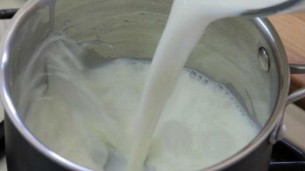 Elkészítés a tejet